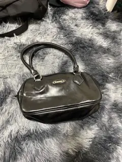 x-girl ショルダーバッグ ハンドバッグ ブラック