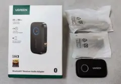 UGREEN Bluetoothレシーバー 車載レシーバー Hi-Res認証