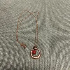 円形ネックレス　k18