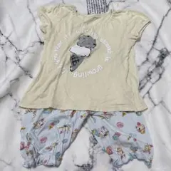 110サイズ 半袖パジャマ アイスクリームデザイン