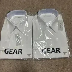 即発送　ワイシャツ　2枚　白40-84GEAR 新品 サイズM