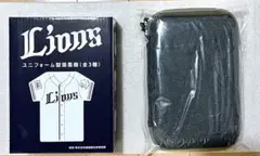 【希少 非売品・送料込】西武ライオンズ ガジェットケース、ユニフォーム型扇風機