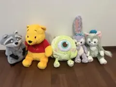 ディズニー　ぬいぐるみセット