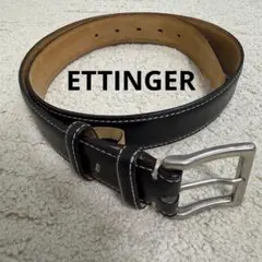 ETTINGER レザー ベルト 80 ダークブラウン ETTINGER レザー ベルト 80 ダークブラウン - メルカリ