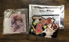 新品未開封 ゾンビランドサガ ゆうぎり 缶バッジ コースター セット 