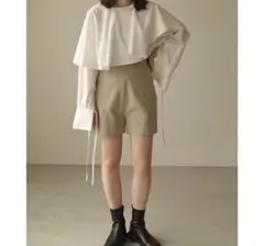 alumu ruffle shirt blouse