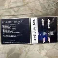 ZOA CD 帯あり　Z.O.A オフブラック z.o.a / off black zoa ゾア - メルカリ