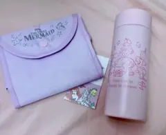☆新品‪☆スリーピーコラボ水筒エコバッグ2点セット‪‪☆アリス·リトルマーメイドのサムネイル