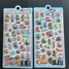 ズートピア 2 ぷっくりシール ボンボンシール 硬い2セット