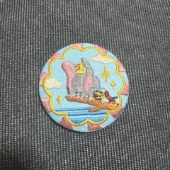 ディズニー 刺繍缶バッジ ダンボ