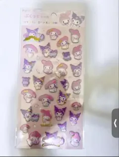 早い者勝ち【正規品】ぷくっとシール　クロミ＆マイメロディー