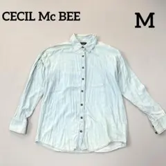 CECIL Mc BEE ライトブルー デニムシャツ ダンガリーシャツのサムネイル