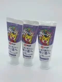 サンスター Ｄｏクリア こどもハミガキ グレープ味 70gX3