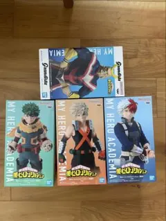 僕のヒーローアカデミア ヒロアカ フィギュア 4種セットオールマイト有り