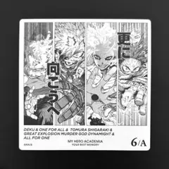 ヒロアカ ボドゲ YOUR BEST MEMORY 6/A デク 爆豪 死柄木