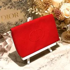 クリスチャンディオール ノベルティ 赤 ポーチのサムネイル