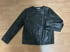 レザージャケット ブラック