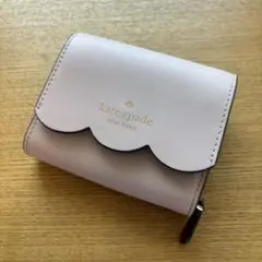 【KATE SPADE】ケイトスペード 二つ折り財布 ピンク コンパクトのサムネイル