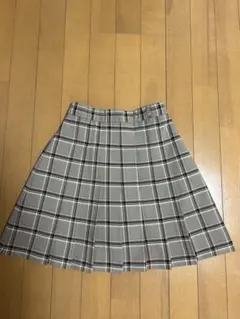 Honeys チェック柄プリーツスカート