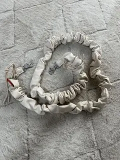 美品！！topologie バンジーストラップ　レザー/ベージュ