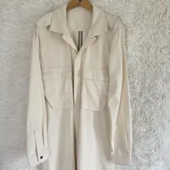 RICK OWENS FIELD SHIRT　アイボリーのサムネイル