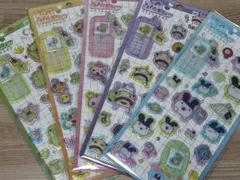 現品限り！はっぴーフォン たまごっち キャラクターシール 5枚セット