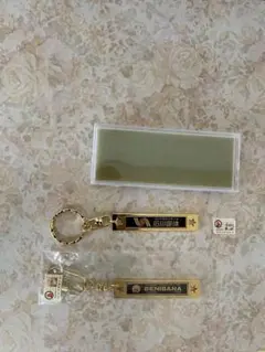 BENIBANA 国体（山形）、石川国体ゴールドキーホルダーセット