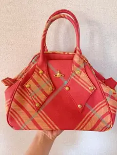 Vivienne Westwood タータンチェック ハンドバッグのサムネイル