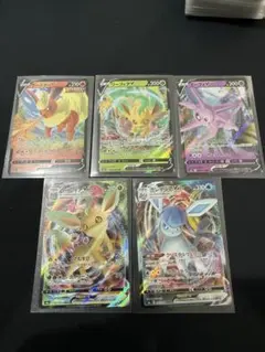ポケモンカード ブイズ V VMAX 5枚セット RR/RRRイーブイヒーローズのサムネイル