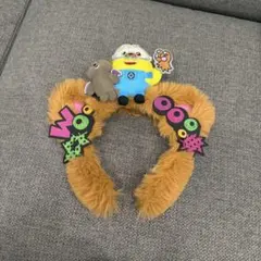 ユニバ ♡ ミニオン ティム ふわふわカチューシャ ハロウィン