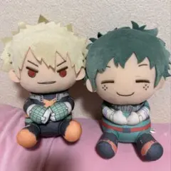 ヒロアカ でっかいぽふっとぬいぐるみ 爆豪勝己 緑谷出久