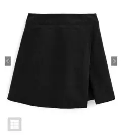 GRL インパン裏地付きラップ風ミニスカート[ai86]