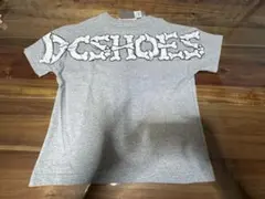 DC SHOES ボーンロゴ Tシャツ グレー 140のサムネイル