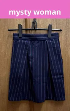 mysty woman ストライプ タイトスカート