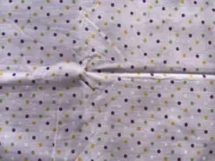 生地・ダブルガーゼ・ドットピンク