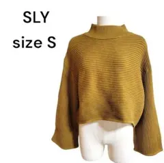 11/16迄最終再値下げ【早い者勝ち♡】スライ☆　ニットセーター　ボリューム袖