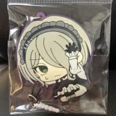 ダンガンロンパ V3 東条斬美　びびむすラバーストラップ つままれキーホルダー