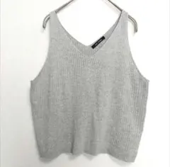 【non-hedge】タンクトップ トップス ノースリーブ サマーニット