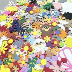クラフトパンチ ペーパークラフト 工作 制作アルバム 保育 詰め合わせ 訳227