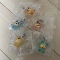 クレヨンしんちゃん　めじるしアクセサリー　5種類　コンプリートセット