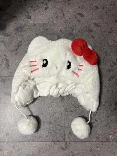 USJ ハローキティ 被り物 帽子のサムネイル