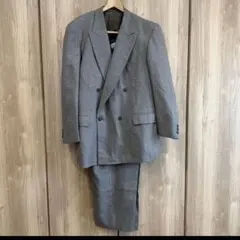 Herno ダブルブレストスーツ ブルーグレー - メルカリ