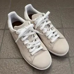 【美品】adidas スタンスミス スニーカー ベージュ 24.5cm