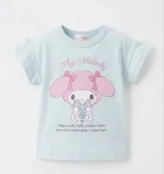 新品 マイメロディ 半袖Tシャツ 水色 95cm