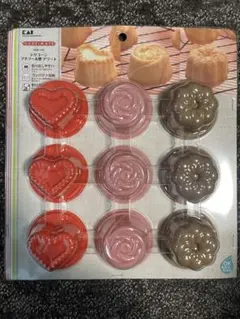 貝印 CAKE MATE シリコーン プチフール型 アソート