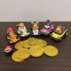 ドンキーコングなどのミニカー（マリオカート、プルバック）