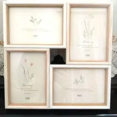 one's terrace 4連写真額縁　写真額縁　額縁　サービスLサイズ4枚