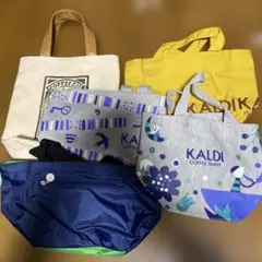 KALDI エコバッグ 5点セット