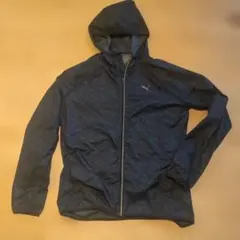 Puma フード付きウィンドブレーカー ダークブルー