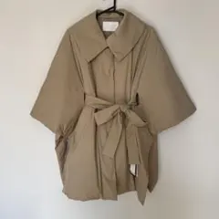 未使用タグ付き Ballsey パデットツイル ベルテッドポンチョ 完売品